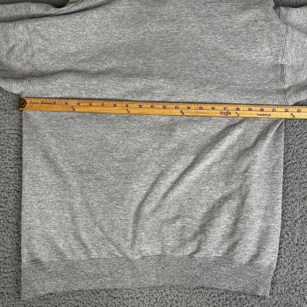 THRASHER Sweatshirt Mens M Hoodie Pullover Sweater Flames Magazine Distressed - Picture 12 of 13